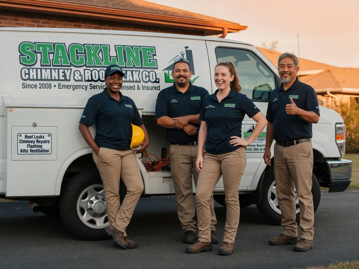 Chimney flashing repair company in Lutcher, LA